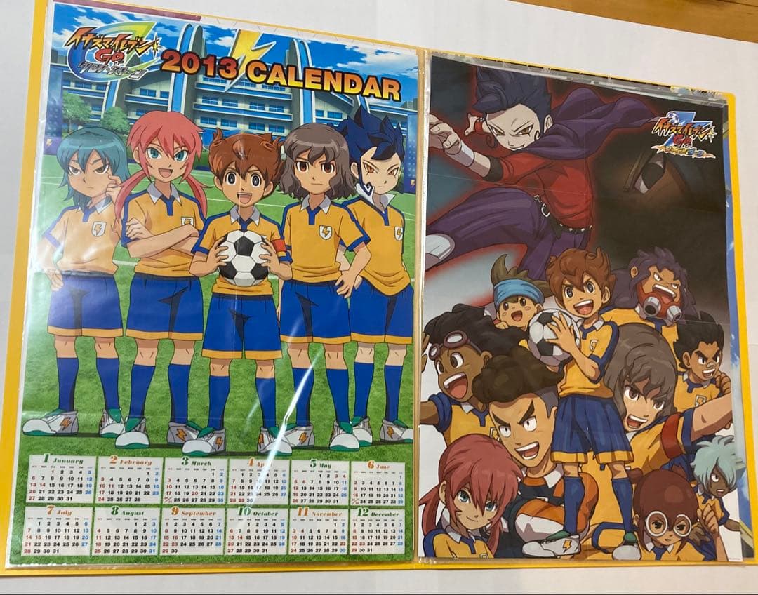 イナズマイレブン　b2 ポスター　17枚　セット　タワレコポスターファイル付き