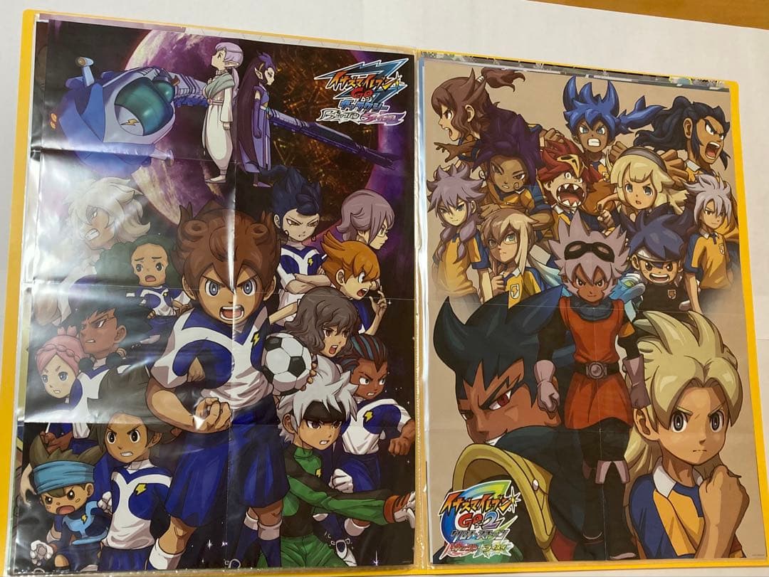 イナズマイレブン　b2 ポスター　17枚　セット　タワレコポスターファイル付き