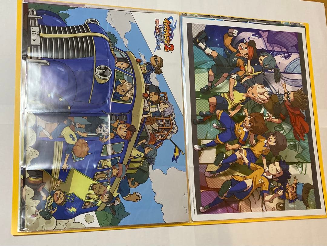 イナズマイレブン　b2 ポスター　17枚　セット　タワレコポスターファイル付き