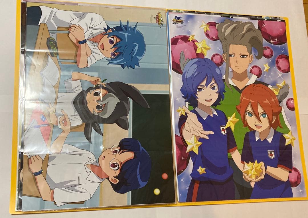 イナズマイレブン　b2 ポスター　17枚　セット　タワレコポスターファイル付き