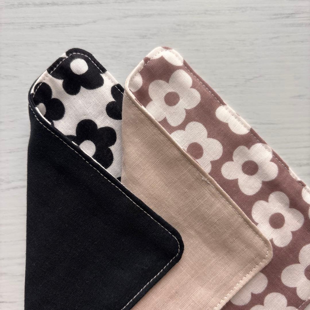 ☆み☆様　4重ガーゼハンカチ15×15cm