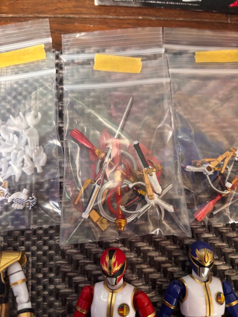 フル塗装品 SHODO SUPER 五星戦隊ダイレンジャー