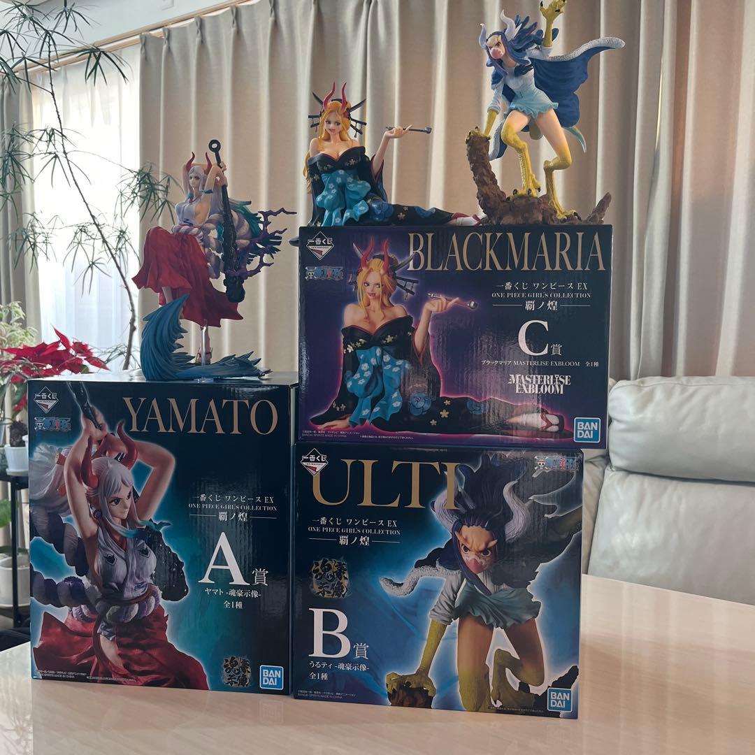 一番くじ　ワンピースEX 覇ノ煌　A賞　B賞　C賞　魂豪示像