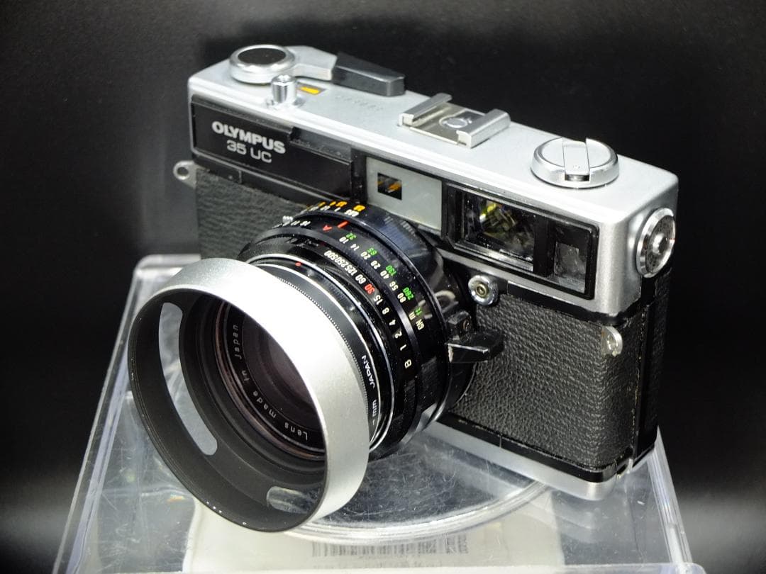 オリンパス35UC／Gズイコー42mmf1.7フード付【実写確認済整備品】
