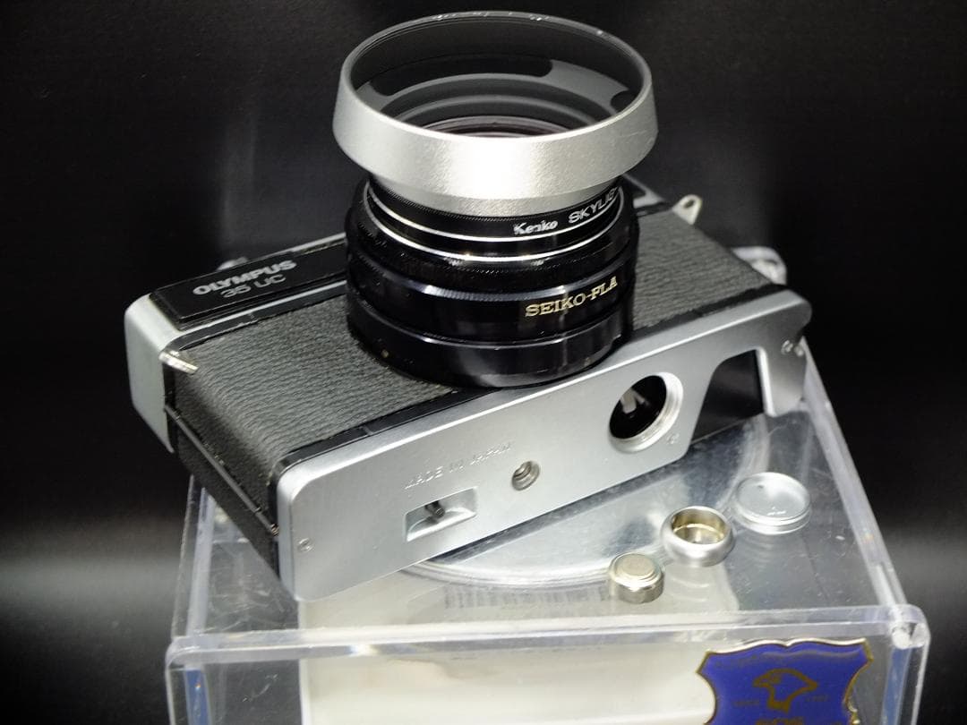 オリンパス35UC／Gズイコー42mmf1.7フード付【実写確認済整備品】