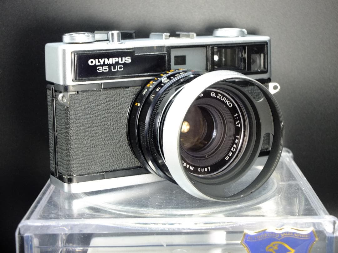 オリンパス35UC／Gズイコー42mmf1.7フード付【実写確認済整備品】