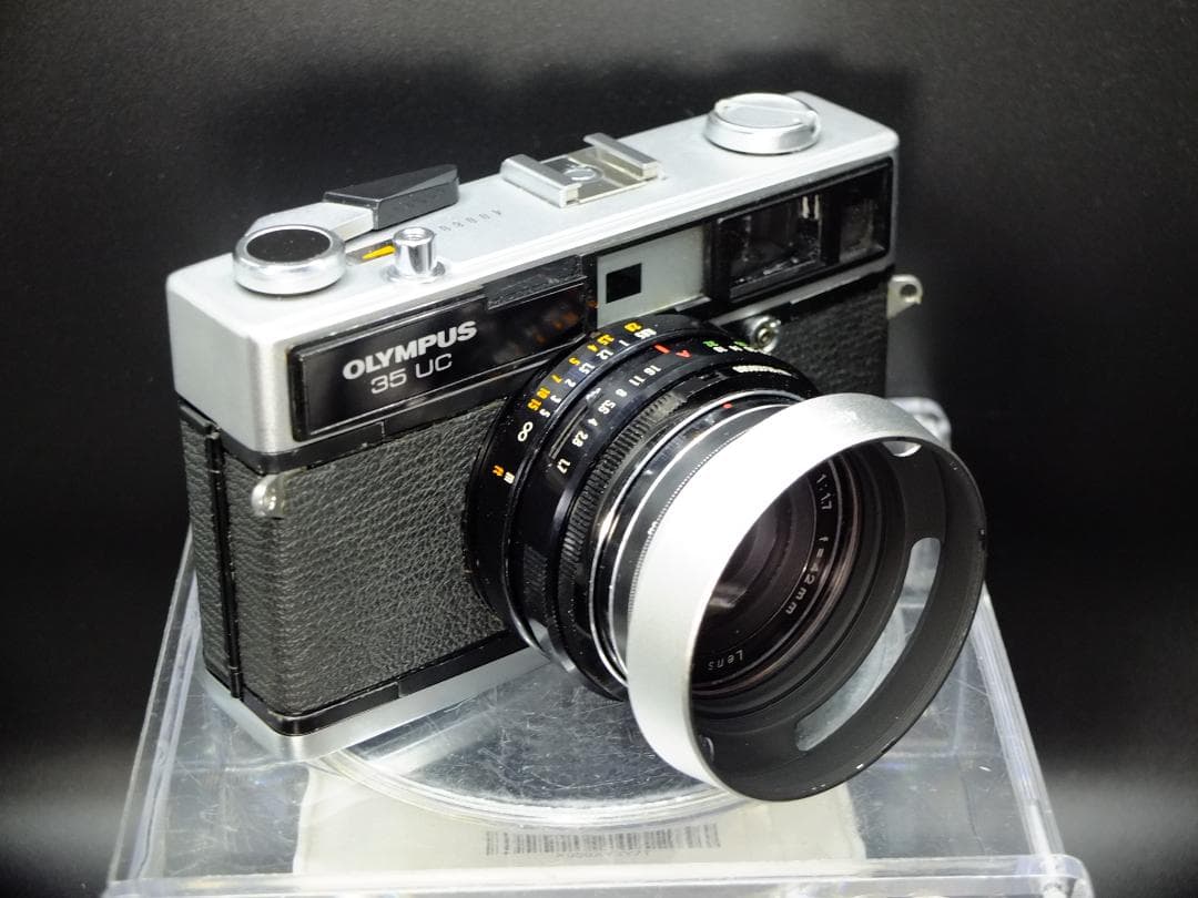 オリンパス35UC／Gズイコー42mmf1.7フード付【実写確認済整備品】