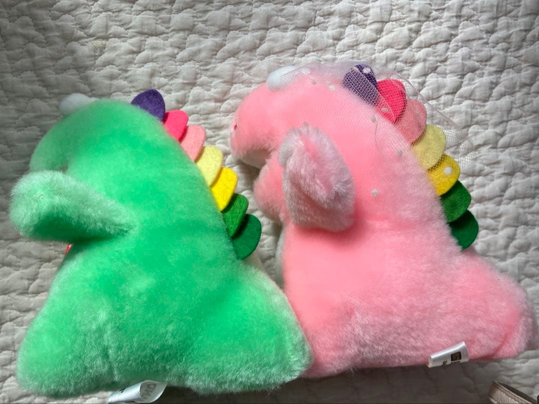 レア 希少　ごきげんザウルス ウェディング ペア 箱付き 当時物