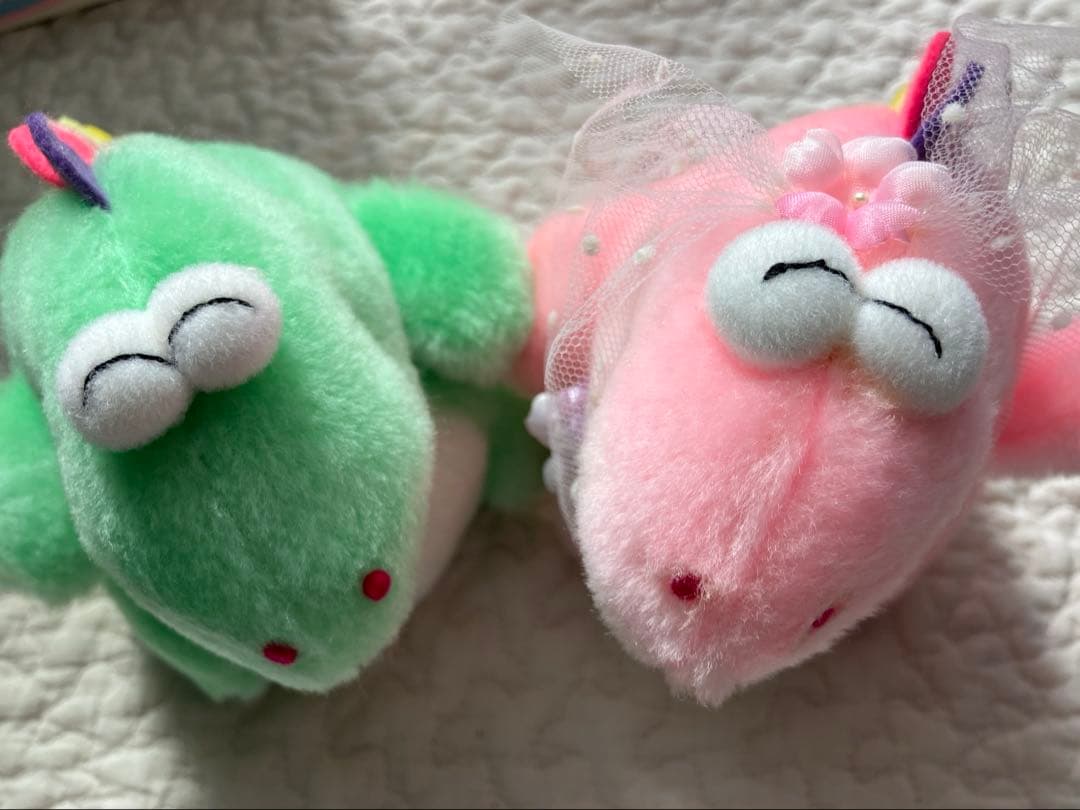 レア 希少　ごきげんザウルス ウェディング ペア 箱付き 当時物