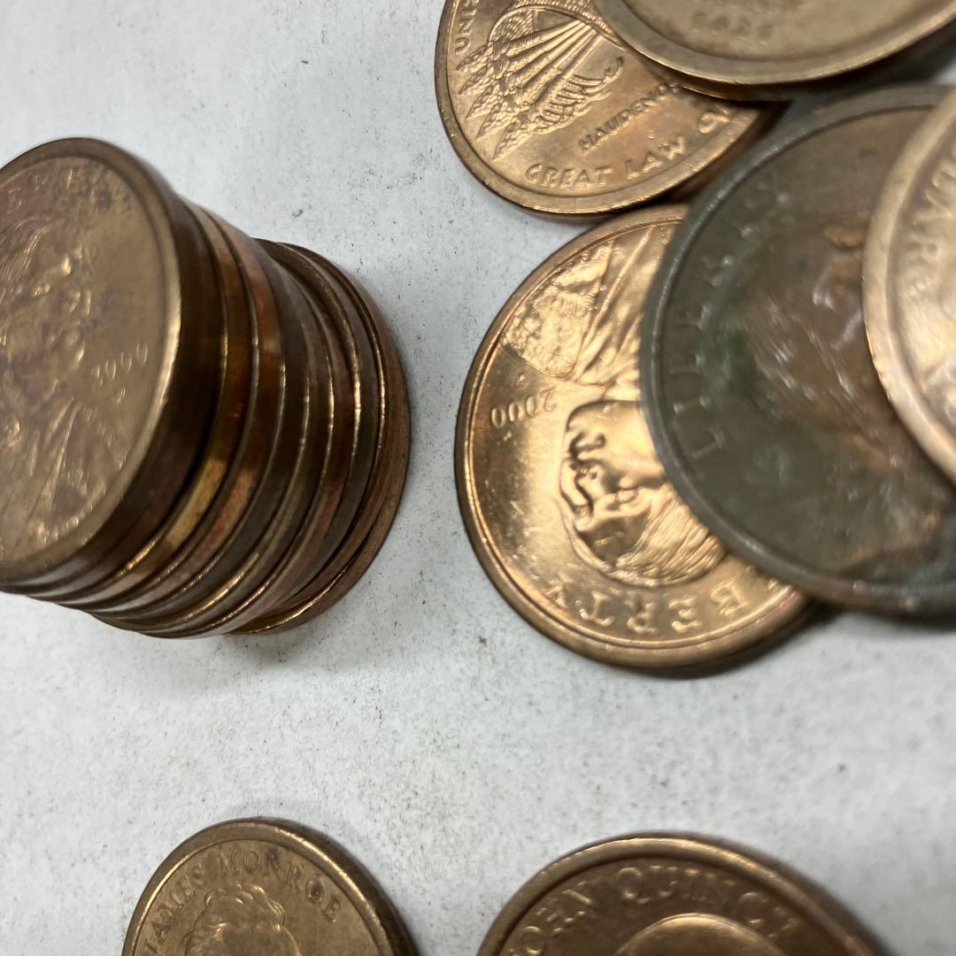 アメリカ　大統領　1ドル　記念硬貨　まとめ