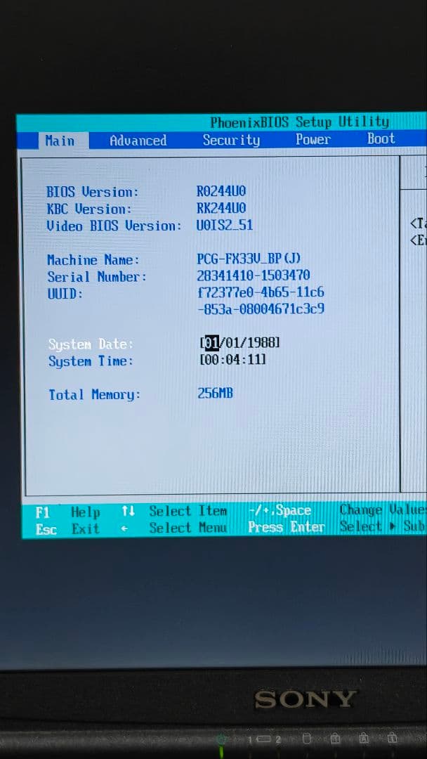 SONY VAIO PCG-9A4N PCG-FX33V/BP +ACアダプター