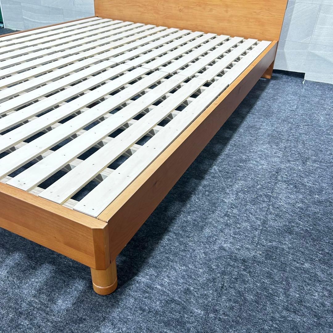 関家具 ベッドフレーム ダブル コンセント付き おしゃれ 家具 d4913