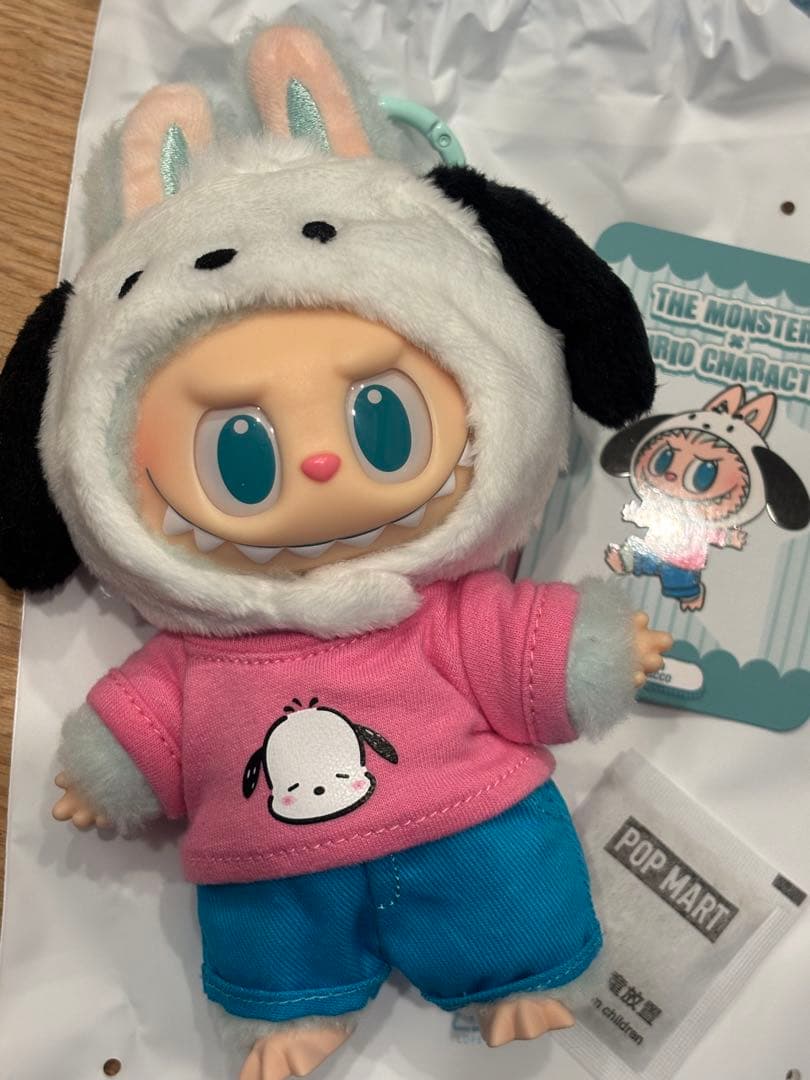 【新品未使用】【正規品】ラブブ × サンリオ ポチャッコ