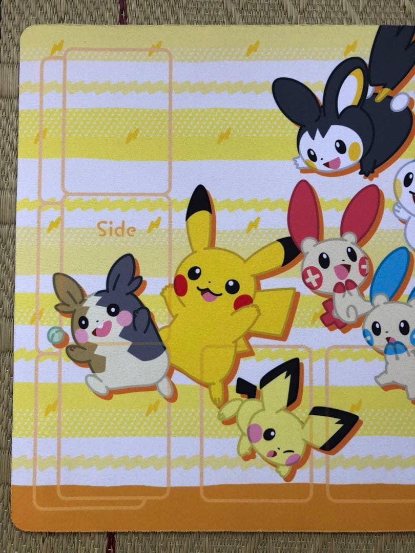 ポケモン ほっぺ大集合 HOPPE DAISHUGO プレイマット ピカチュウ