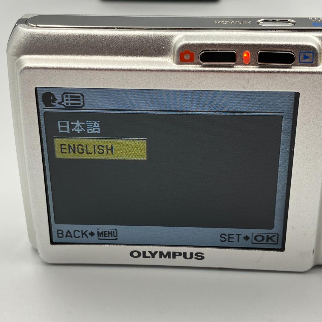 ⭐️オールドコンデジ⭐️OLYMPUS FE-330 シルバー