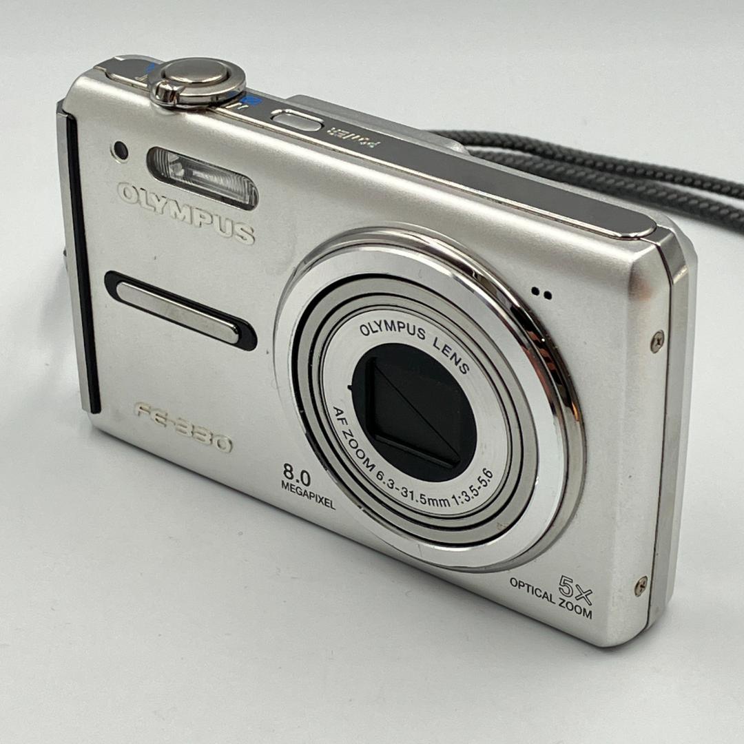⭐️オールドコンデジ⭐️OLYMPUS FE-330 シルバー
