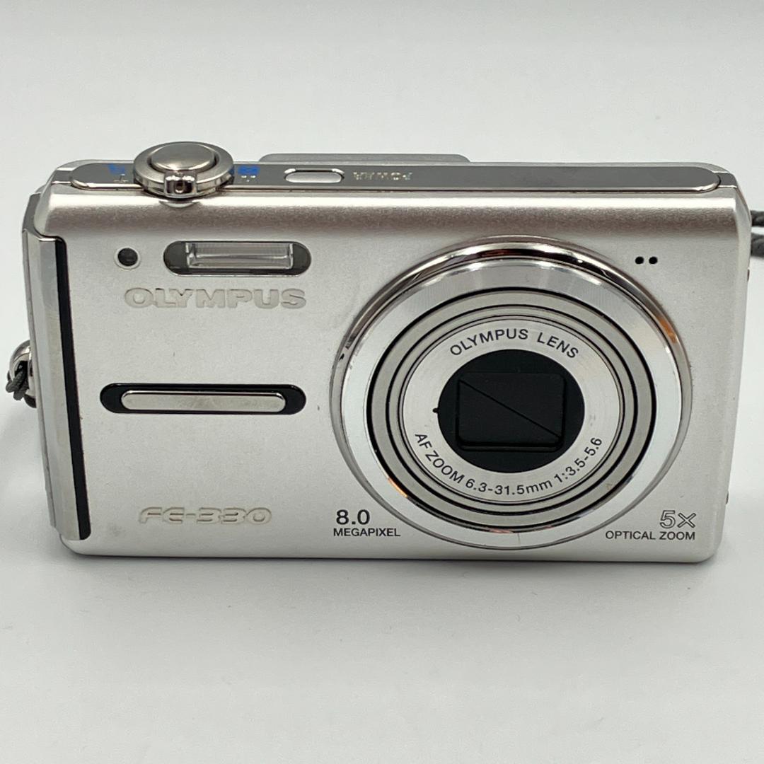 ⭐️オールドコンデジ⭐️OLYMPUS FE-330 シルバー