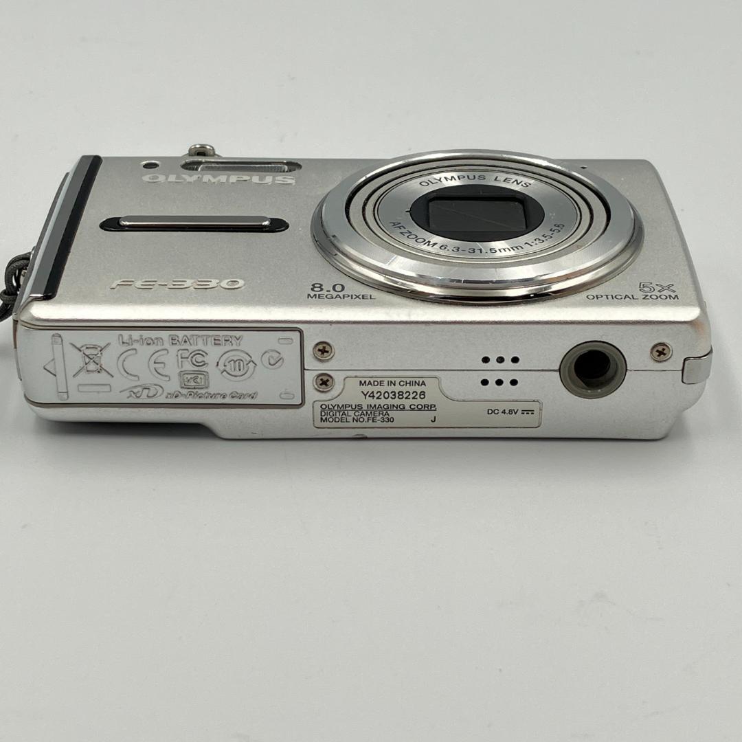 ⭐️オールドコンデジ⭐️OLYMPUS FE-330 シルバー