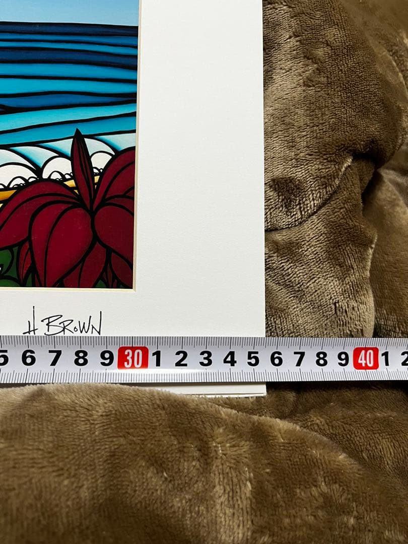 絵画 HeatherBrown Art Print NorthShoreRainbow