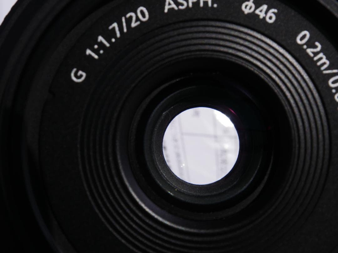 LUMIX G 20mm　F1.7 ASPH.　H-H020　単焦点レンズ
