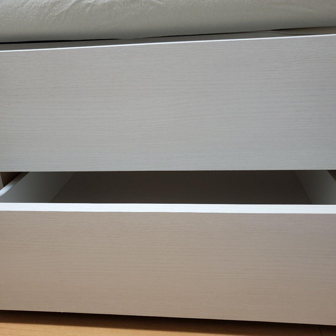 ニトリ-シングルベッドフレーム 引き出し収納付き