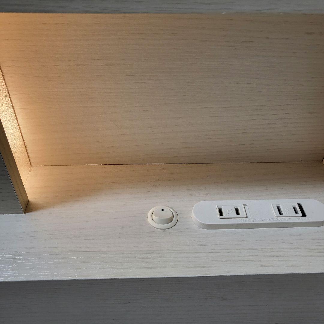ニトリ-シングルベッドフレーム 引き出し収納付き