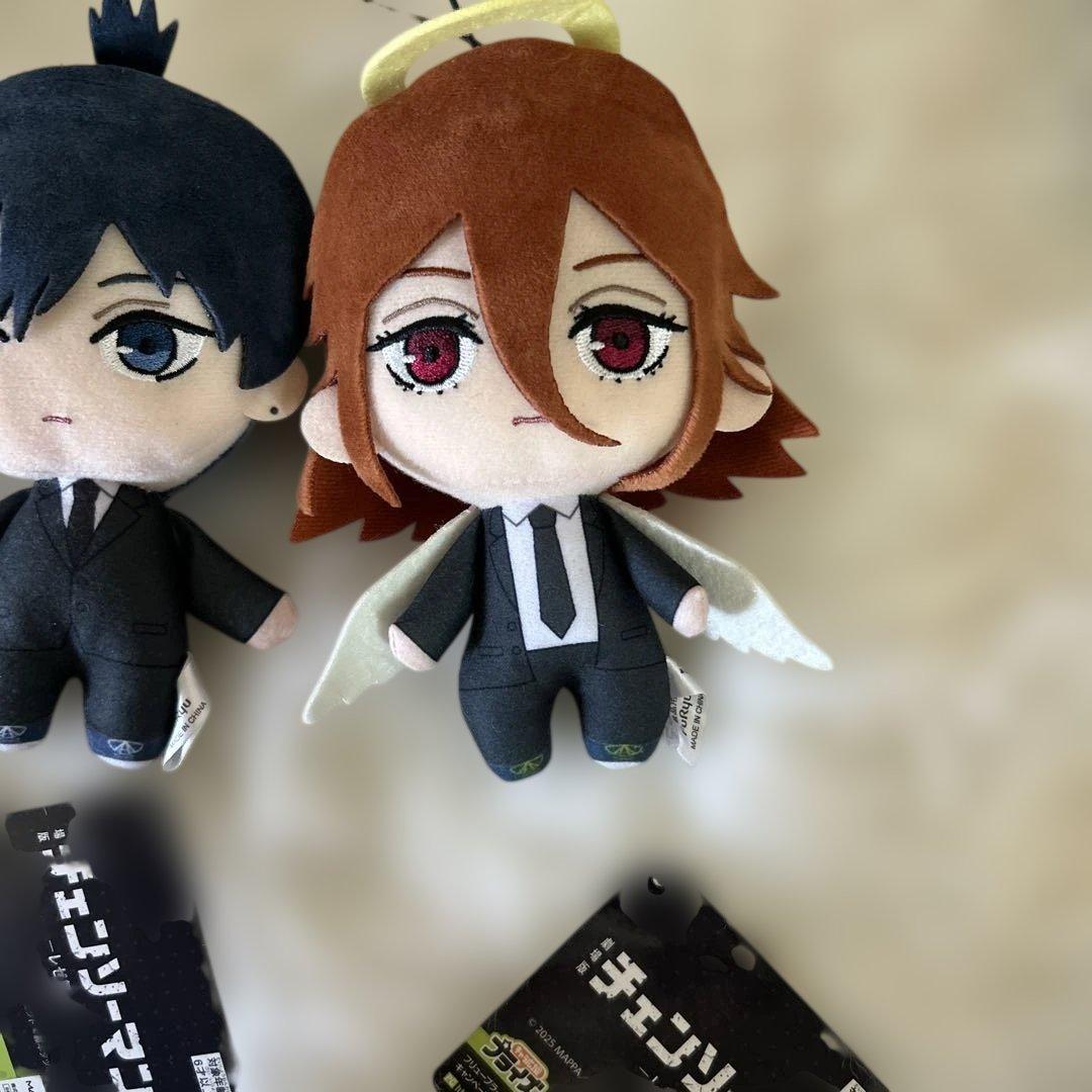 チェンソーマン　レゼ編　早川アキ　天使の悪魔　ぬいぐるみ②マスコット　2点セット