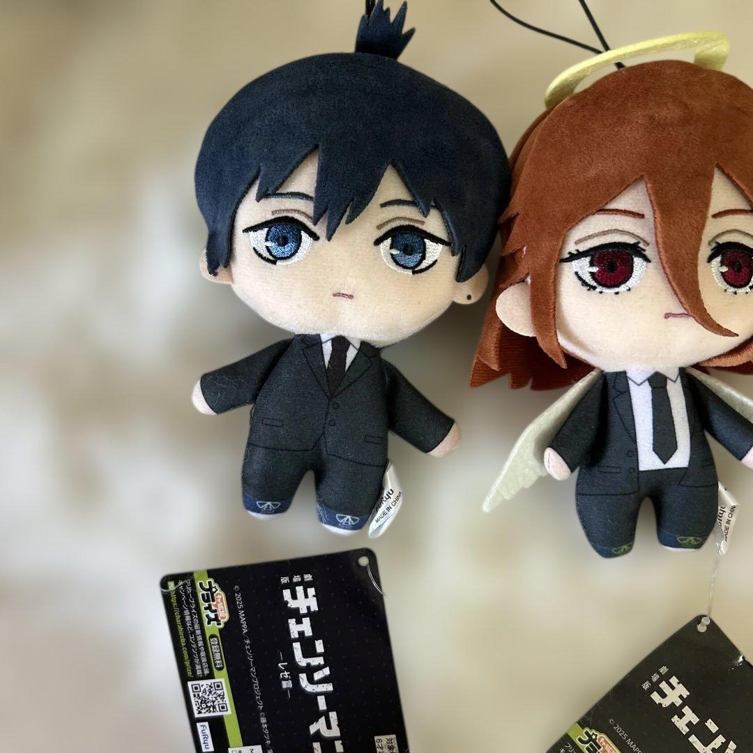チェンソーマン　レゼ編　早川アキ　天使の悪魔　ぬいぐるみ②マスコット　2点セット