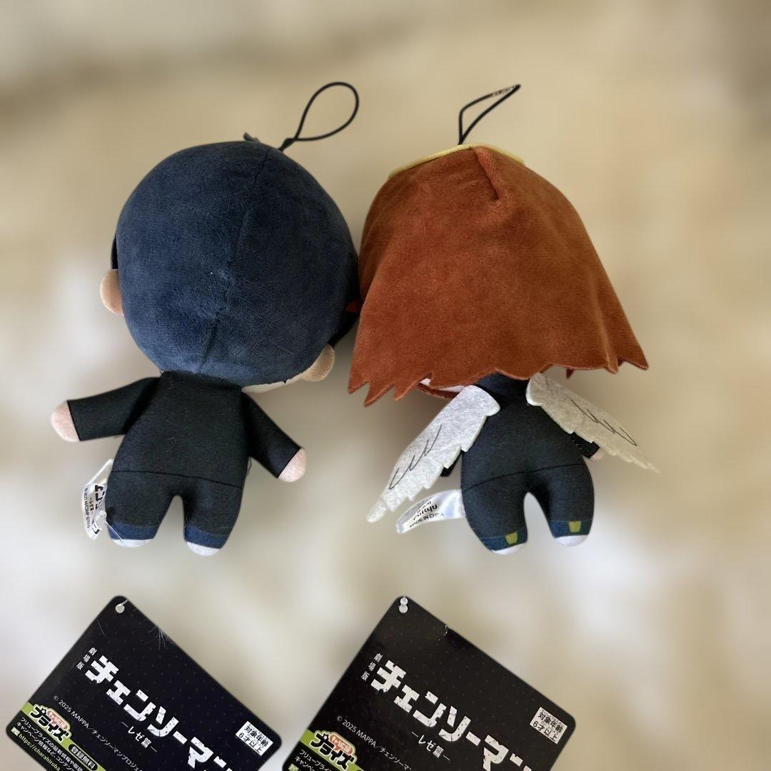 チェンソーマン　レゼ編　早川アキ　天使の悪魔　ぬいぐるみ②マスコット　2点セット