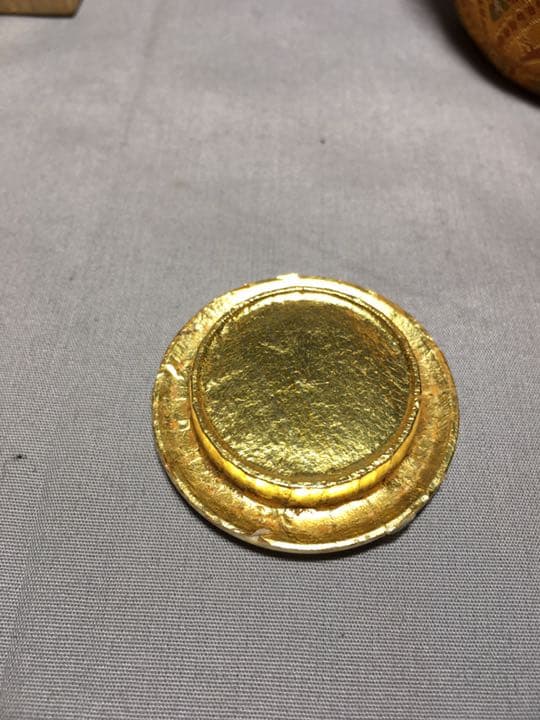 【茶道具】陶峰造 備前焼 肩衝茶入 茶入136