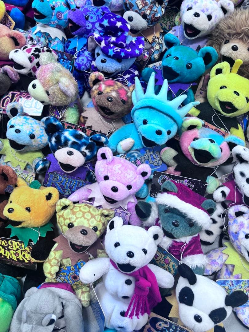 グレイトフル・デッド・ベア 大量まとめ売り （限定・シリアル入含む） 65体