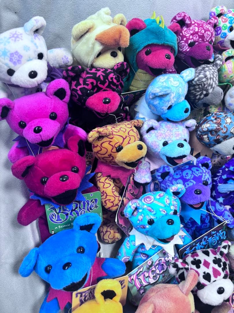 グレイトフル・デッド・ベア 大量まとめ売り （限定・シリアル入含む） 65体