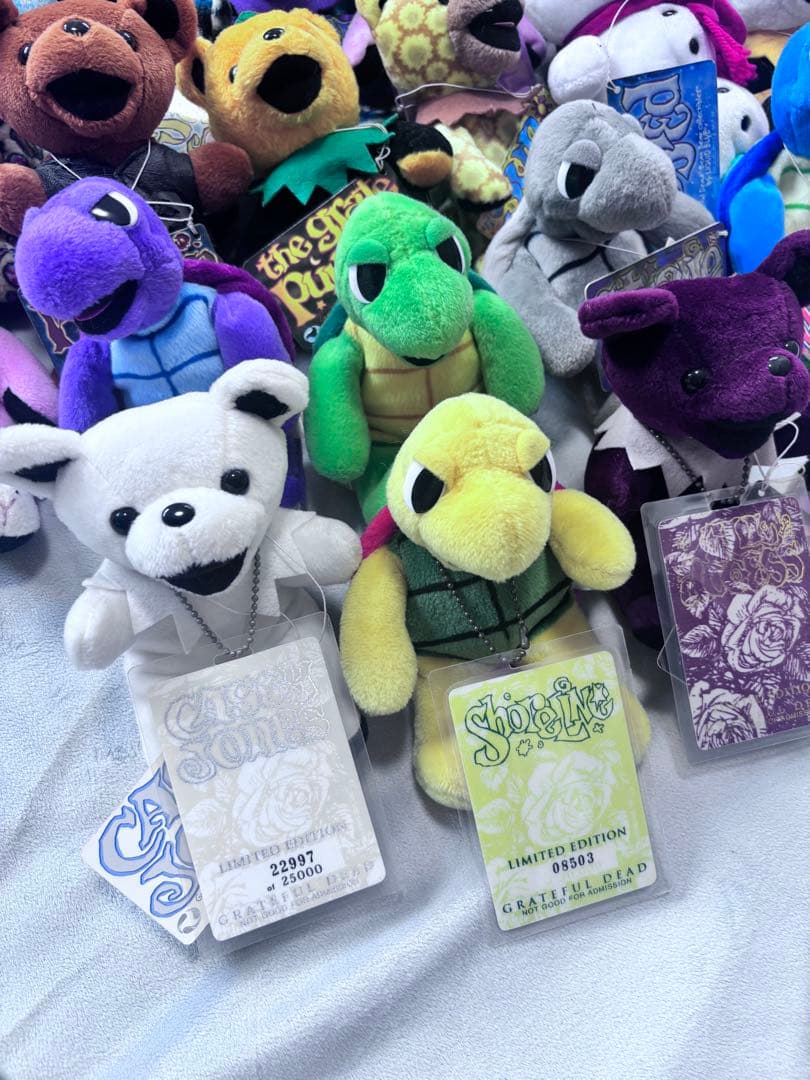 グレイトフル・デッド・ベア 大量まとめ売り （限定・シリアル入含む） 65体