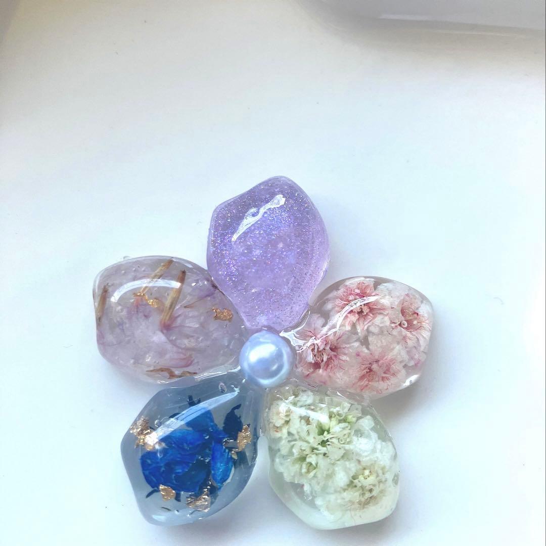 もちもち　お取り置き　1/19まで 花モチーフ　グリーン系◡̈♥︎