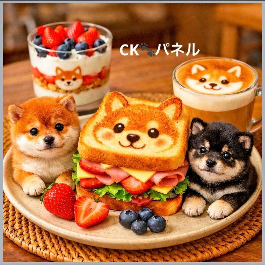 激レアチワワ、ダックス、ポメラニアン、柴犬、パグ、フレンチブルパネル生地