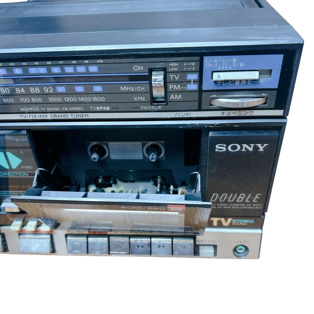 【レトロ】SONY CFS-W660 ラジカセ スピーカー