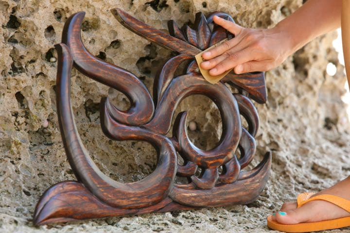 ヨガ　オームurushi .5