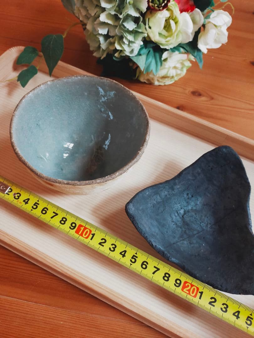 益子焼 渡辺桂子さん フリーカップ　皿