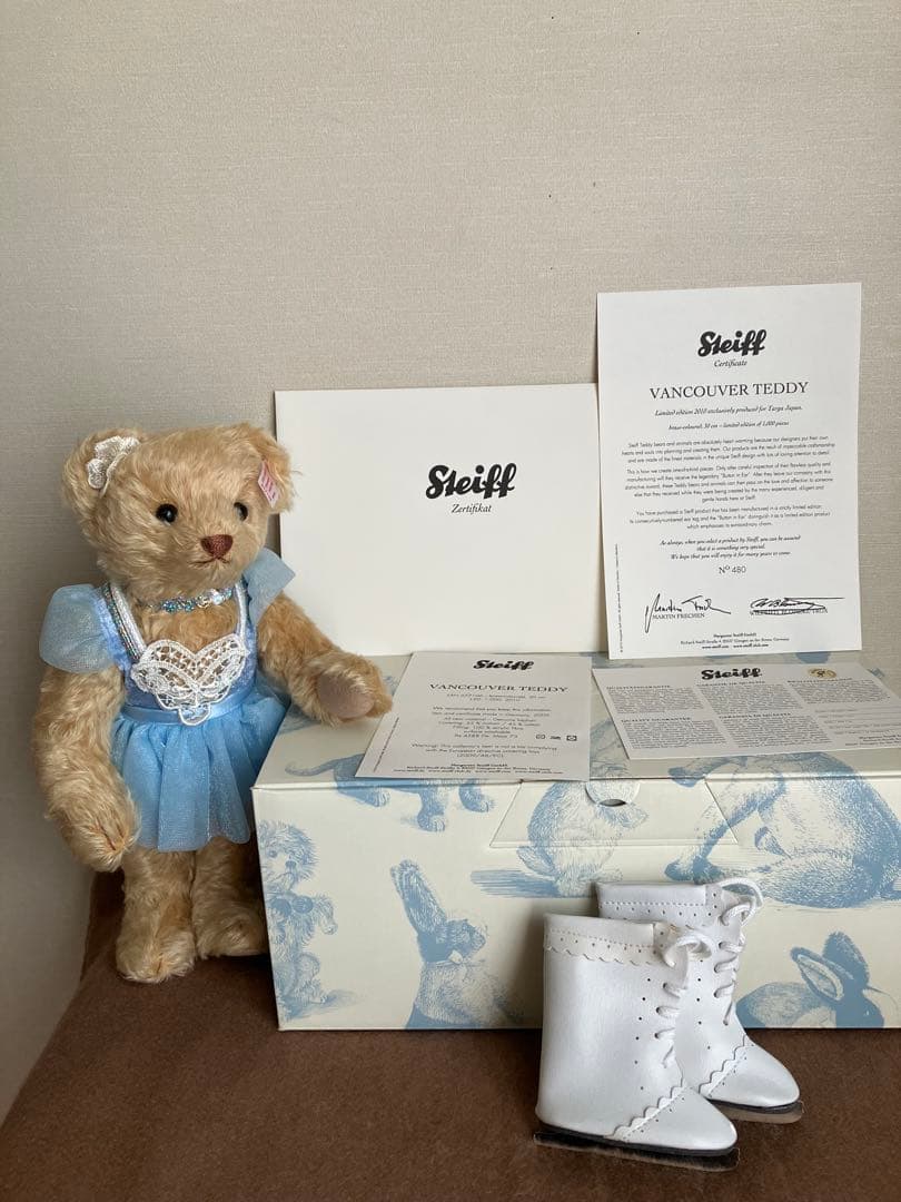 シュタイフベア　バンクーバー2010 冬季オリンピック限定1000体