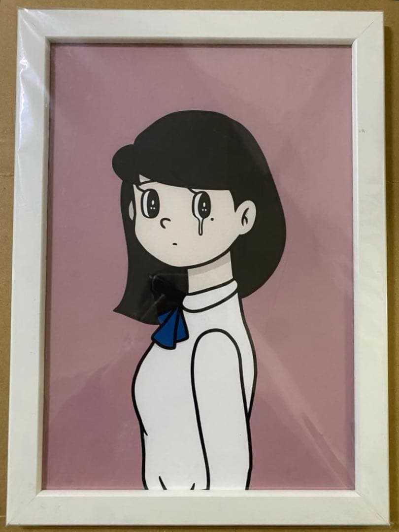 ハシヅメユウヤ 橋爪悠也 eye water 額入りポスター