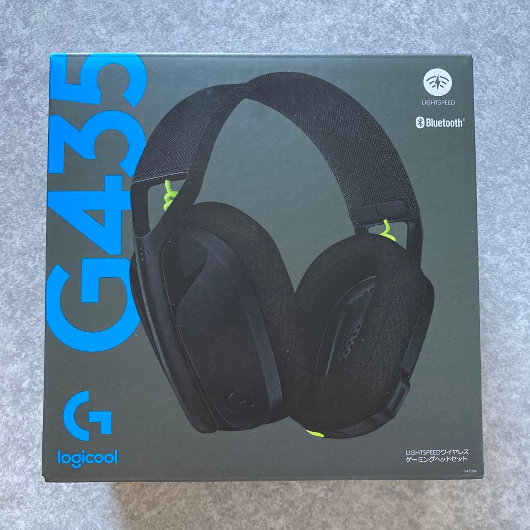 ロジクール G435 LIGHTSPEEDワイヤレス ゲーミングヘッドセット