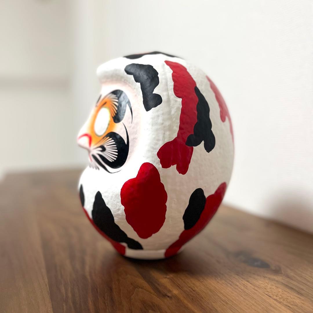 《 開運アート達磨 錦鯉 》インテリア雑貨 ダルマ daruma 縁起物
