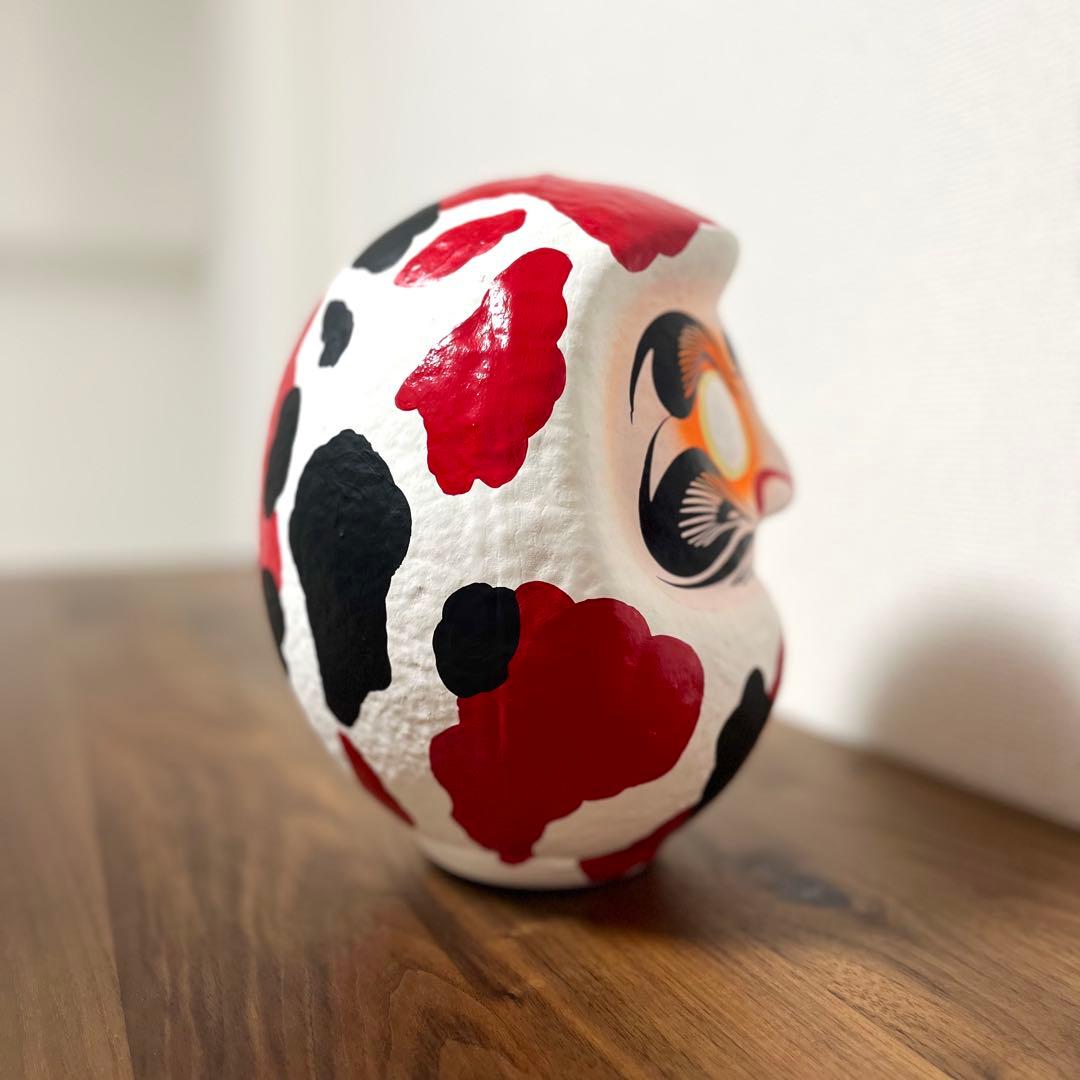 《 開運アート達磨 錦鯉 》インテリア雑貨 ダルマ daruma 縁起物
