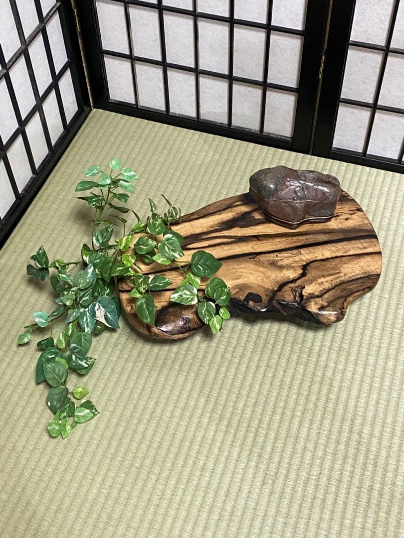 黒柿 花台