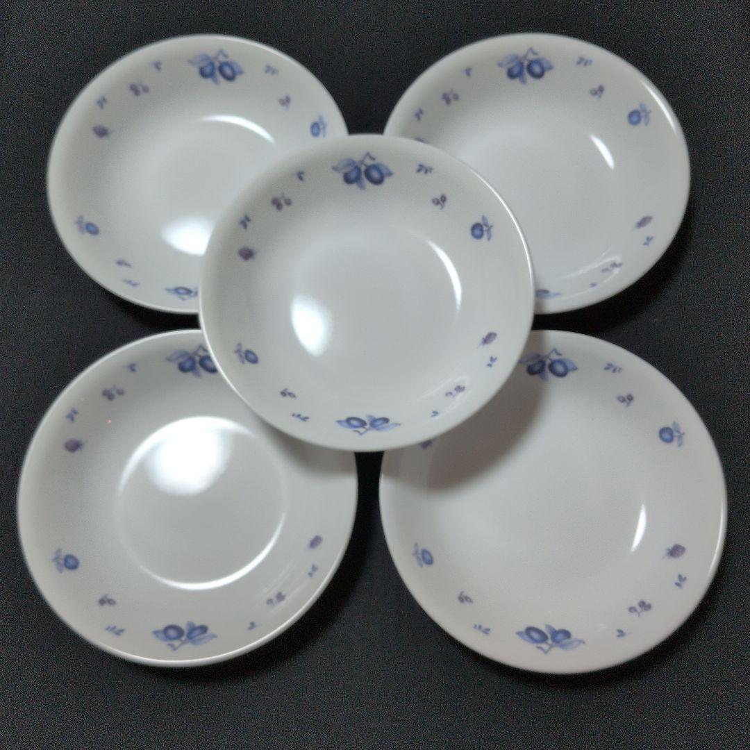 ぴより コレール プレート ボウル 各5枚 プラム