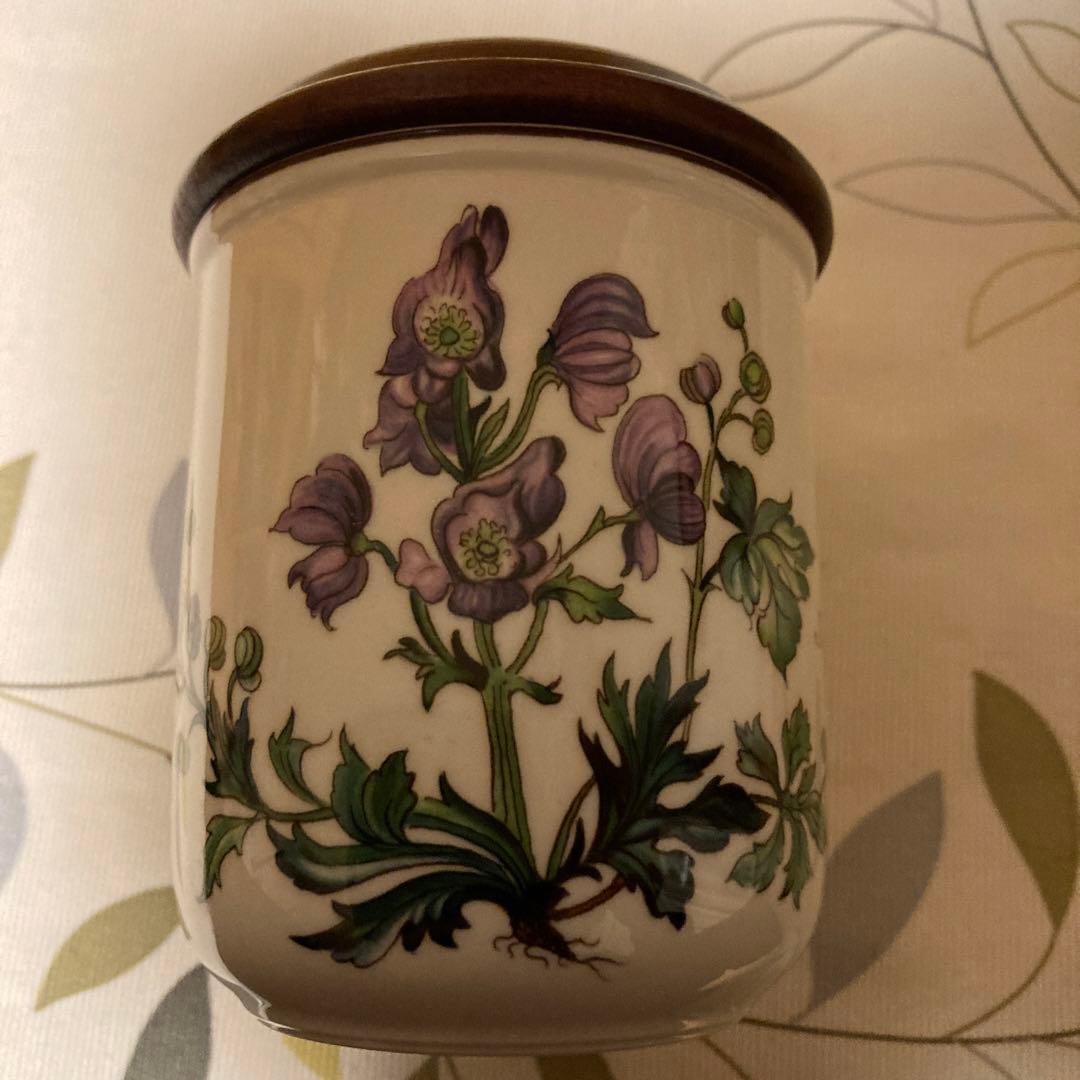 ビレロイ＆ボッホ　ボタニカル　蓋付き保存容器　 2個　キャニスター　廃盤品