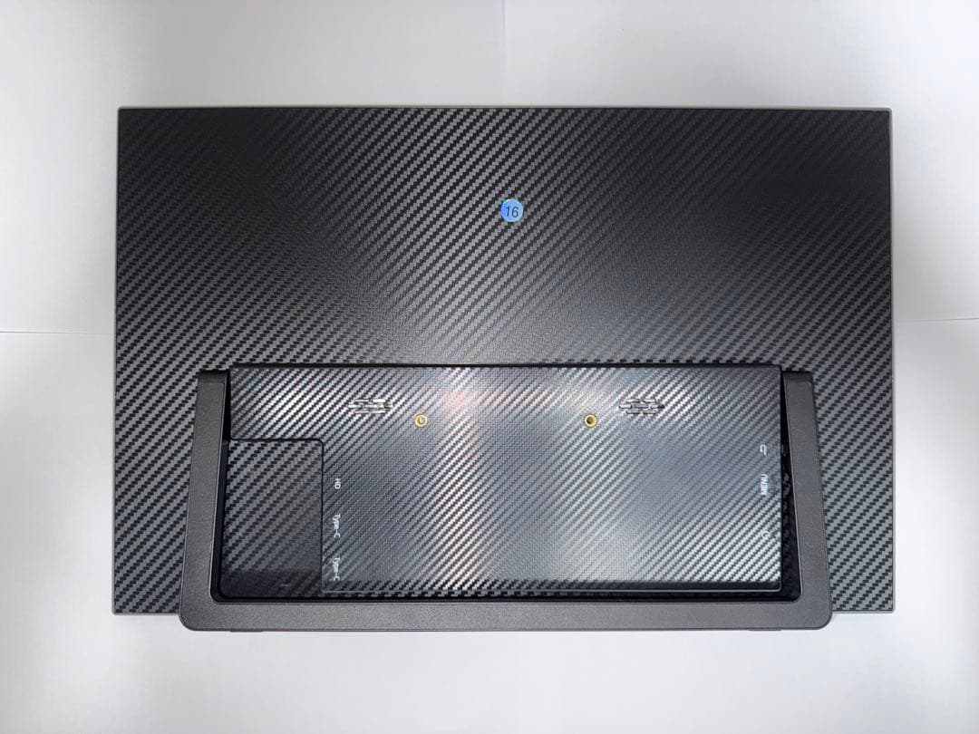 モバイルモニター 16インチ 2K IPS 自立型 100%sRGB