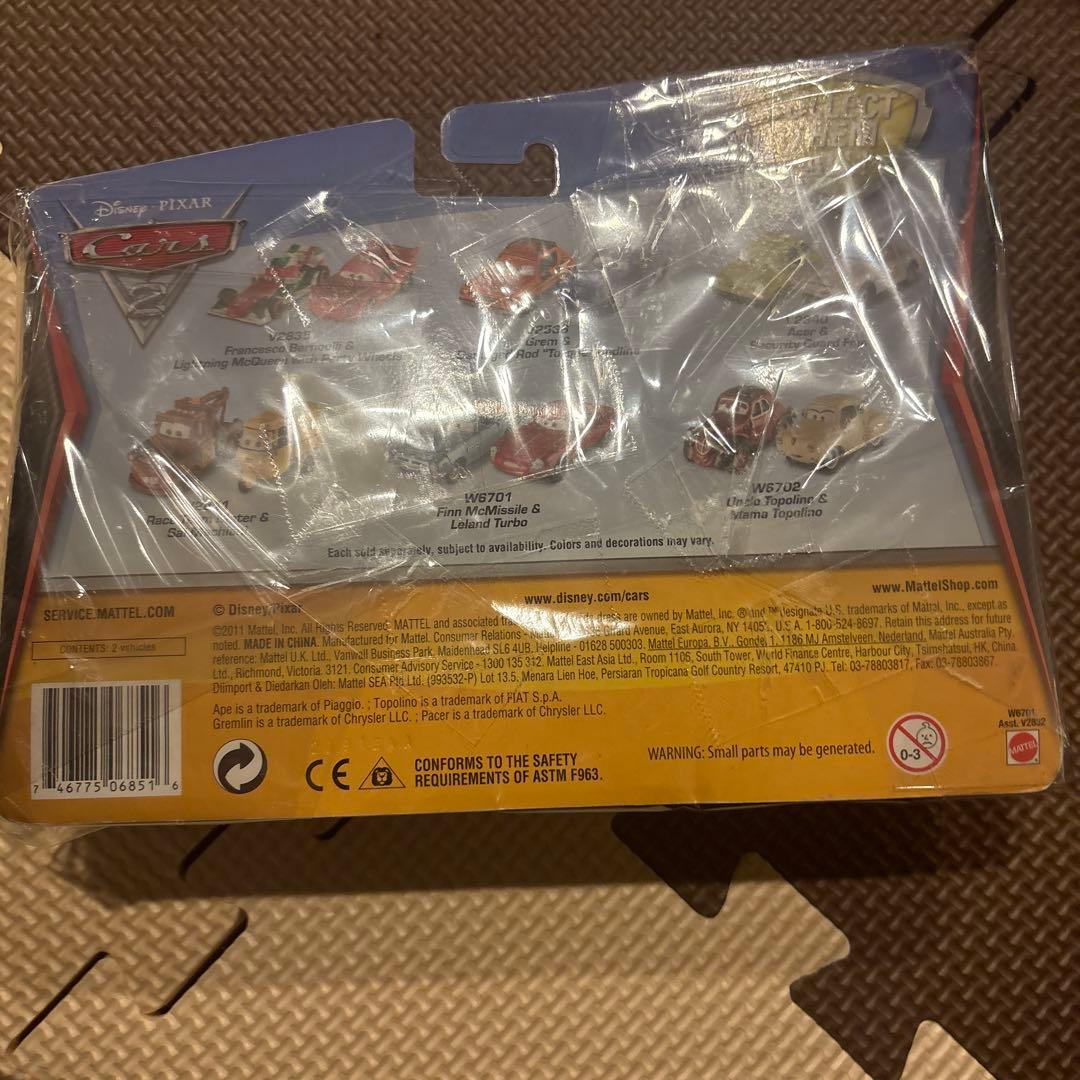 ディズニー・ピクサー ミニカーセットリーランドターボ