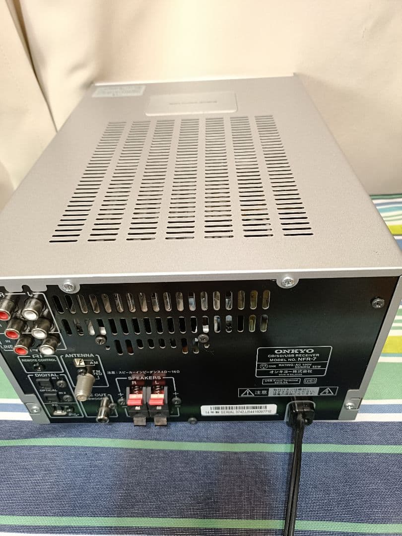 ONKYO NFR-7 CD USB SD ブルートゥス FM/AM 整備済