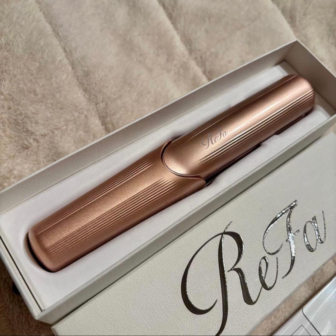 ReFa フィンガーアイロン ピンク